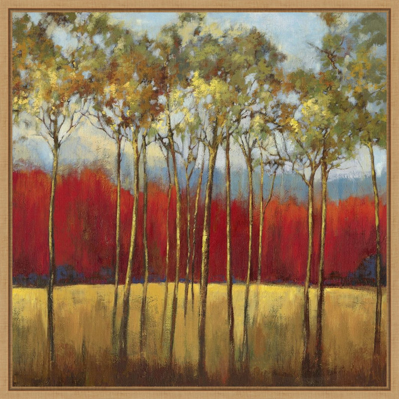 "In the horizon I" par Asia Jensen, reproduction d’art sur toile encadrée