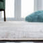 Tapis abstrait gris / bleu-745490158