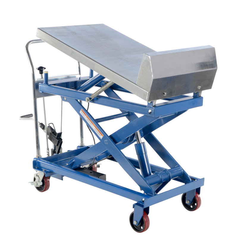 Chariot relevable et inclinable, H 34,25 po x l 22 po x P 39,5 po