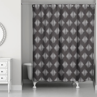 Rideau de douche simple Perine