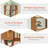 64.96" Tall 6 Tier Corner Bookshelf, 64.9 Inches Tall Industrial L Shaped Bookcase With Anti-Drop Panel, Freestanding Wood Grain Shelf Display Rack Storage Organizer For Home Office-1881761704