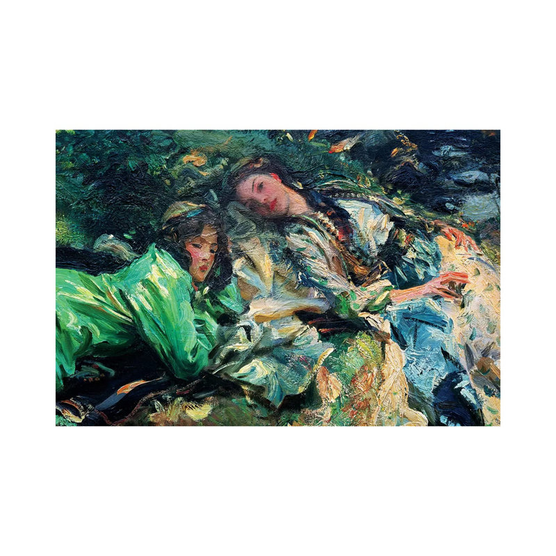 The Brook by John Singer Sargent - Wrapped Canvas Gallery-Wrapped Canvas Giclée, 66.04 cm H x 45.72 cm W x 1.91 cm D