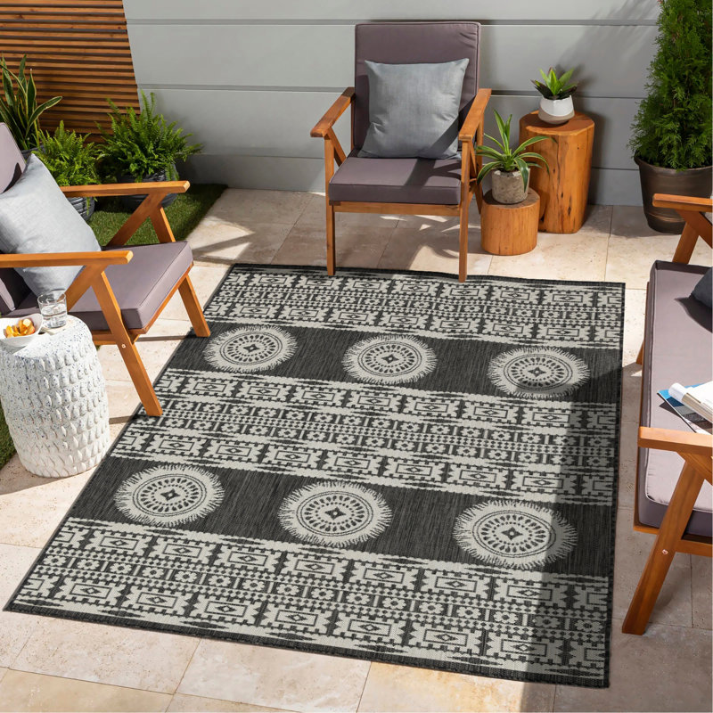 2 pi 7 po X 7 pi 3 po Tapis intérieur / extérieur, Tapis de couloir 2 pi 7 po x 7 pi 3 po
