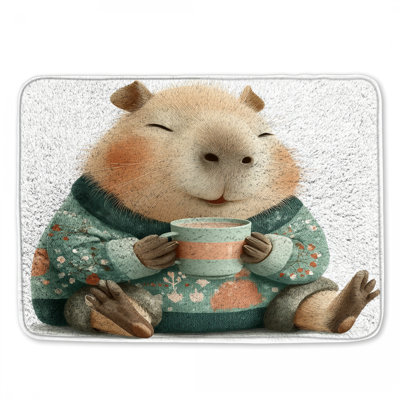 Tapis de bain Capybara