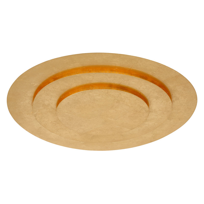 Crissie LED Flush Mount, Gold colours, Gold