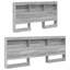 Vidaxl Bookcase Bed Engineered Wood