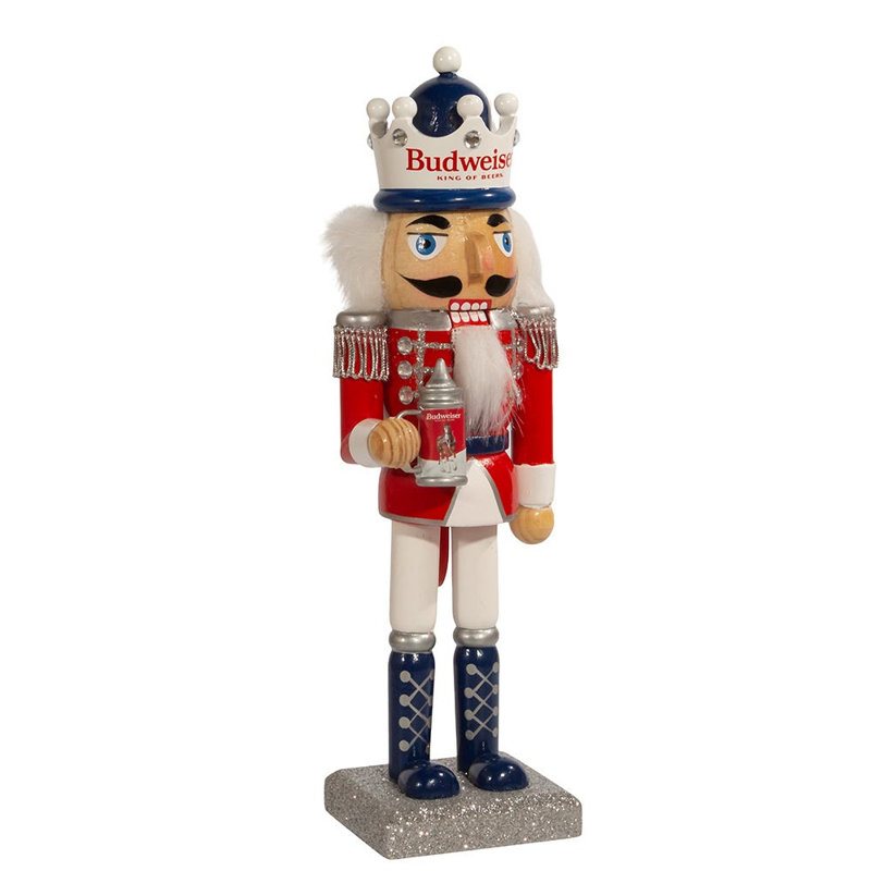 Christmas Nutcracker, 3.5" L x 2.5" W x 10" H