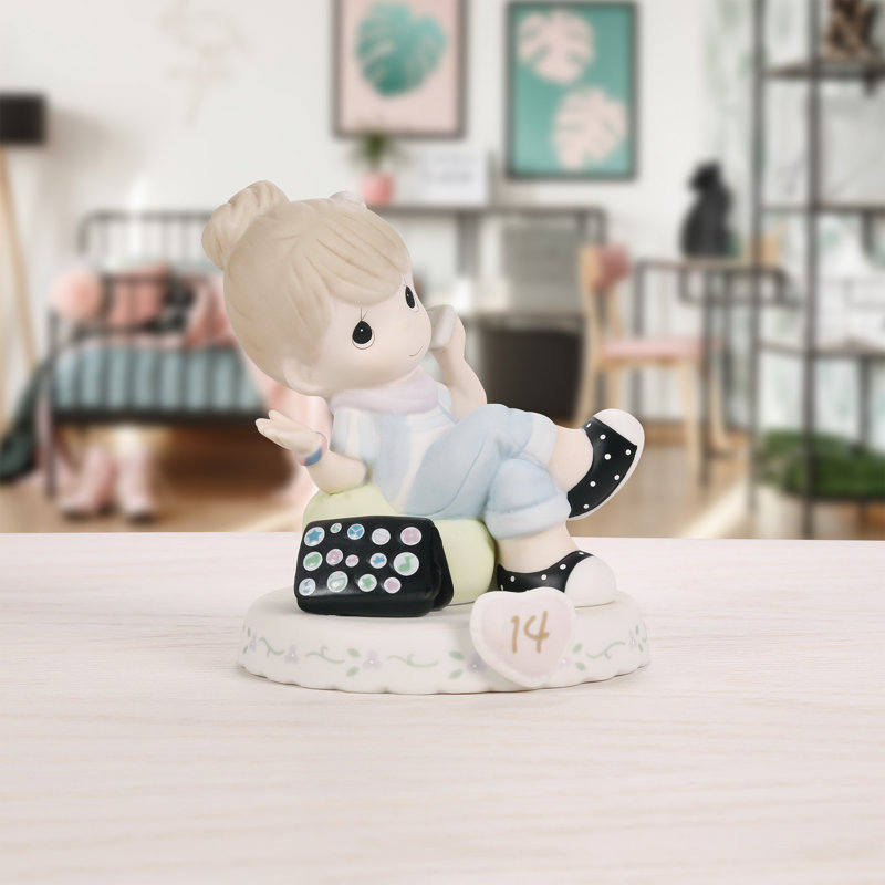 Figurine 4,53 pouces Precious Moments, Brun
