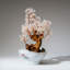 Genuine Quartz Gemstone Bonsai Tree In Oval Ceramic Pot (10€ Tall)