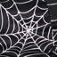 Fauteuil à billes 3 pi Spiderweb, noir et blanc