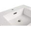 Lavabo en résine pour meuble-lavabo, comptoir de meuble-lavabo seulement