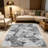 Grey Silver Crystal   area rugs for Living Room, Soft and Comfortable, Suitable for all seasons, easy to maintain, machine washable Indoor floor mat, Under Table Farmhouse suitable for Bedroom, Dining Room, Study,  Balcony, Home Decor Patio-134890233