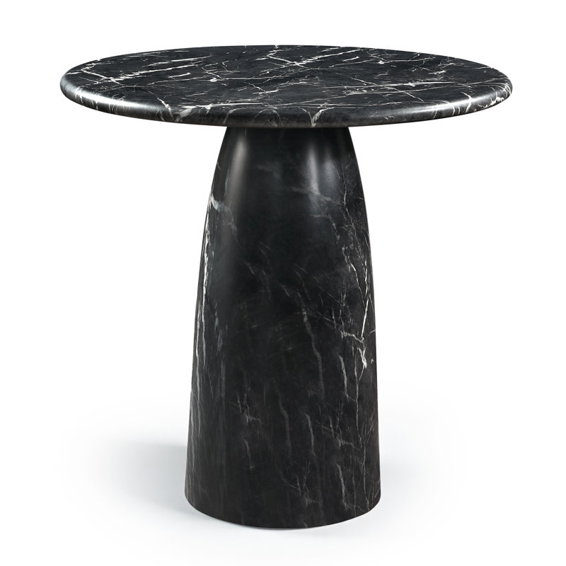 Table de hauteur comptoir intérieur / extérieur Coserza, H 36 po x l 42 po x P 42 po, Noir