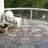 Louis Purple Washable Indoor-Outdoor Rug - -1697800512