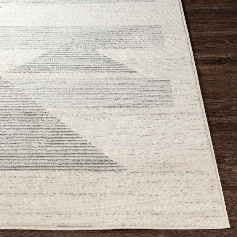 Alipio Geometric Indoor Rug, Rectangle 4'11" x 7'