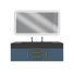 Ensemble de meuble-lavabo simple mural 60 "avec miroir Nile