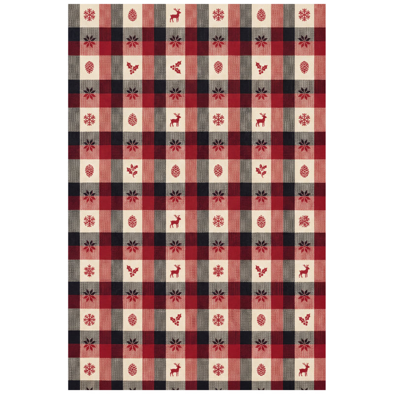 Tapis d'intérieur pour l'extérieur Pentice, Rectangle 3 pi 3 po x 6 pi 7 po