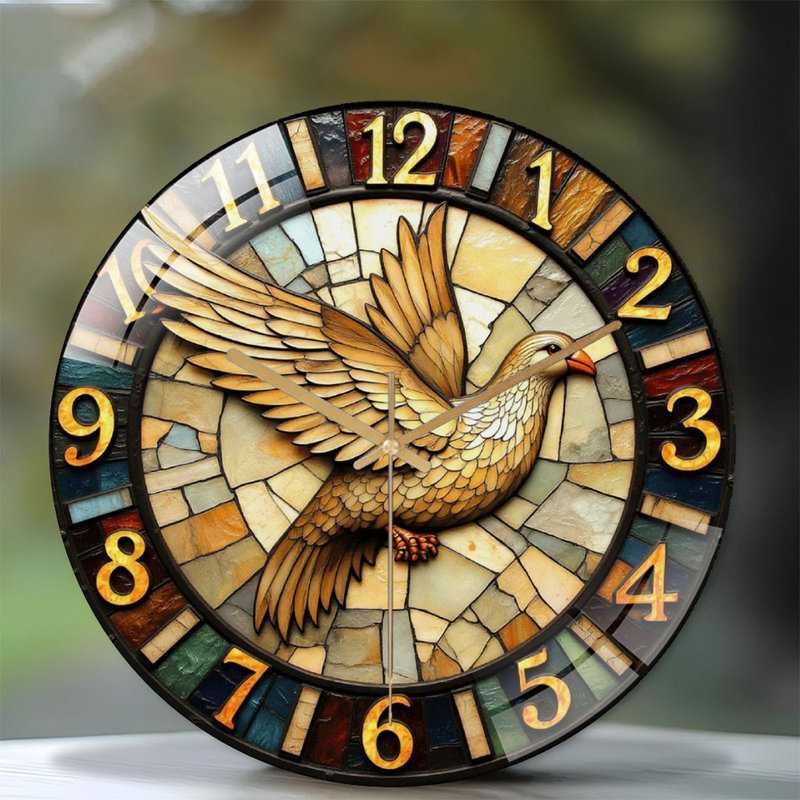 Horloge murale rétro 12 po