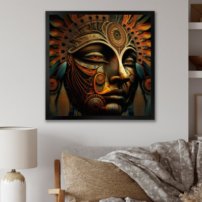 " Ancient Tribal Amazonian Mask "