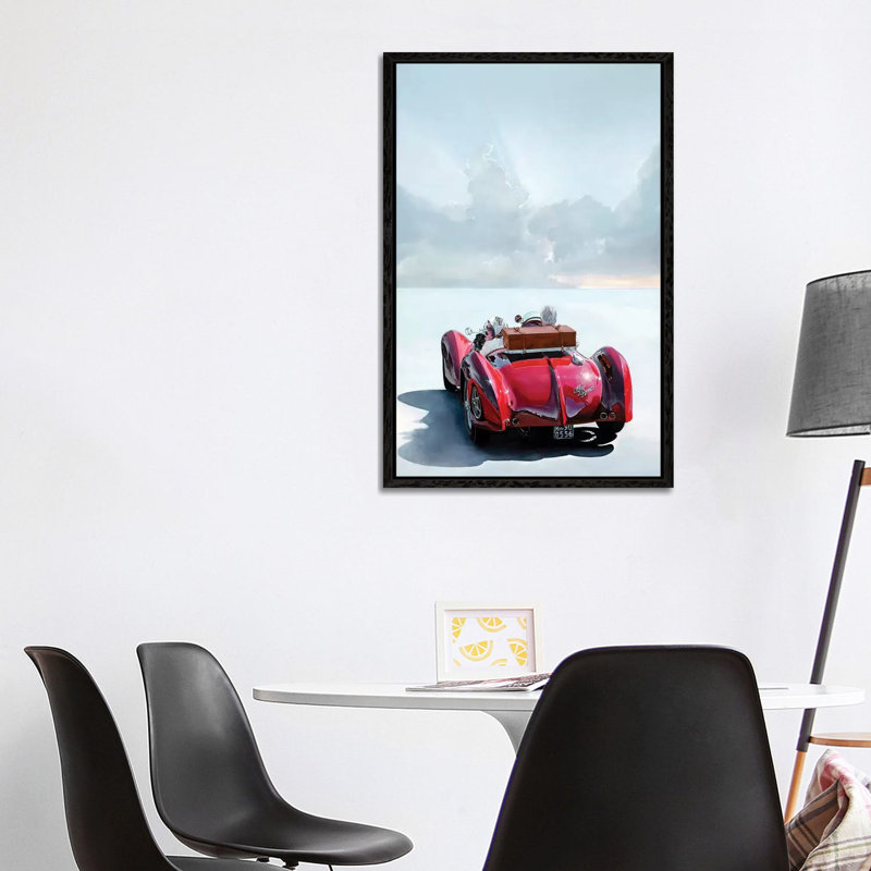 Horizon by Marcello Petisci - Print on Canvas, 101.6 cm H x 66.04 cm W, Black Framed