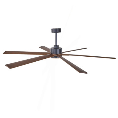 70" Ceiling Fan with Lights Quiet DC Motor  Ceiling Fans 6 Speed Levels,6 PCS Plywood Blades ,Reversible Ceiling Fan, for Living Room, Bedroom