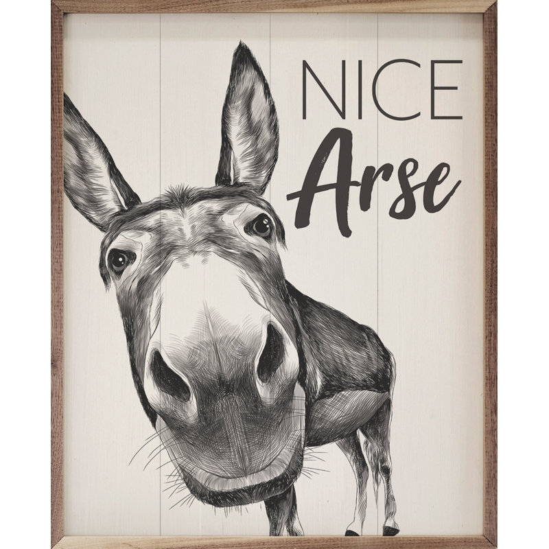 Nice Ass Mule - blanc, H 10 po x l 8 po