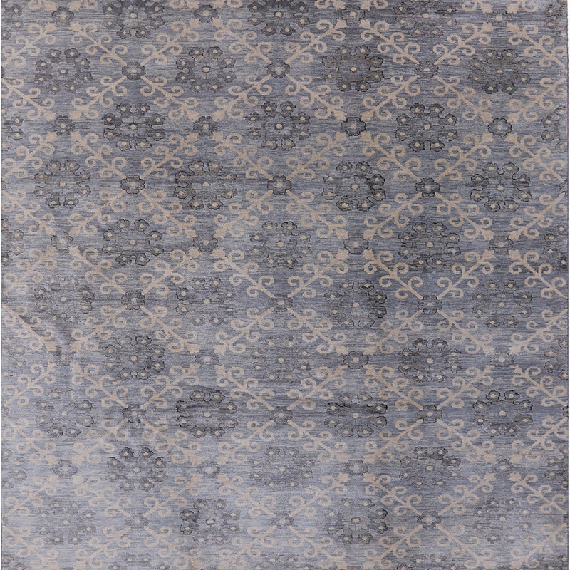 Floral Indoor Rug, Square 4'