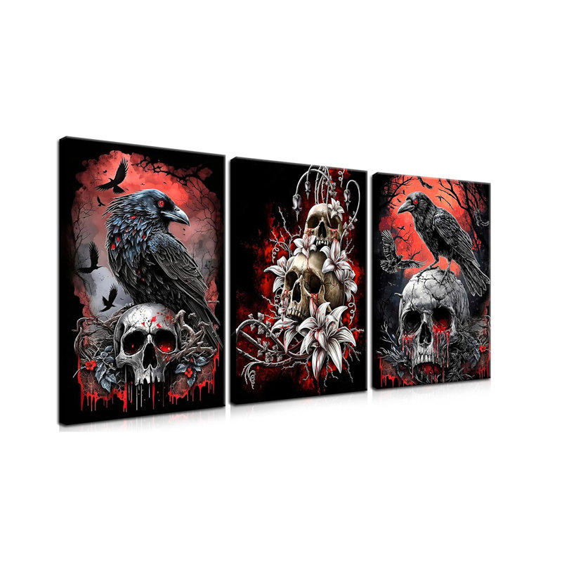 3 Piece Wrapped Canvas Print