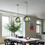 Luminaire suspendu moderne à 1 lumière pour îlot de cuisine Aarunya-1844755212-1844755206