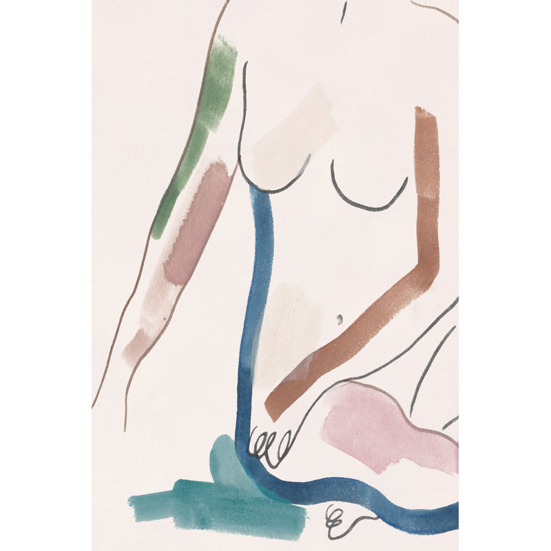 Femme assise figure IV, H 30 po x l 20 po