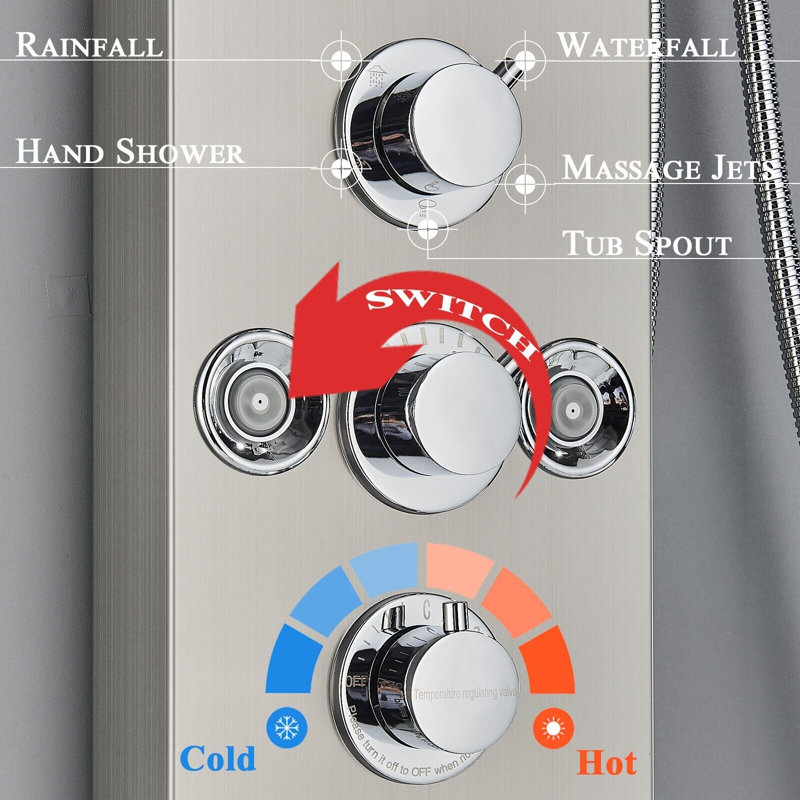 Velda Shower Tower Panel