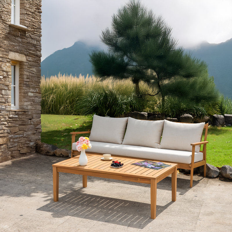 Solid Wood Outdoor Coffee Table