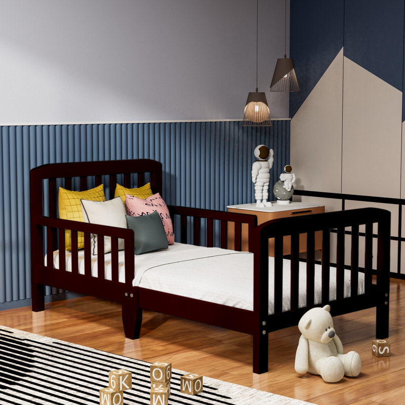Hinman Kids Toddler Bed Toddler Beds, Espresso