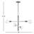 Christopher 4 - Light Steel Sputnik Modern Linear Chandelier-23264362