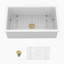Undermount Sink, Rectangular Single Bowl Sink Basin