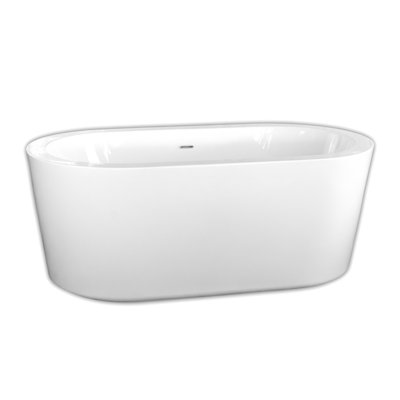 Vitality 59'' x 31.5'' Soaking Acrylic Bathtub