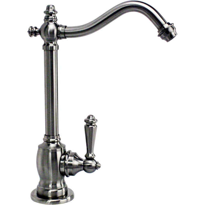 Robinet distributeur d'eau chaude à une poignée 9 po avec réservoir de chauffage et système de filtration Victorian