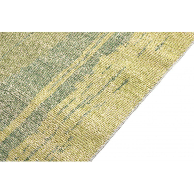 Distressed Homage Hand Knotted Wool Area Rug, Rectangle 8' x 10'