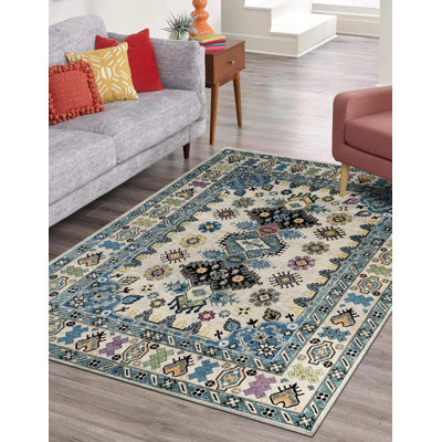 Tapis traditionnel en laine noué à la main Cozy Lydia
