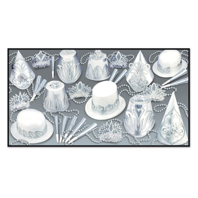 Ensemble de chapeau de fête à usage unique dollar