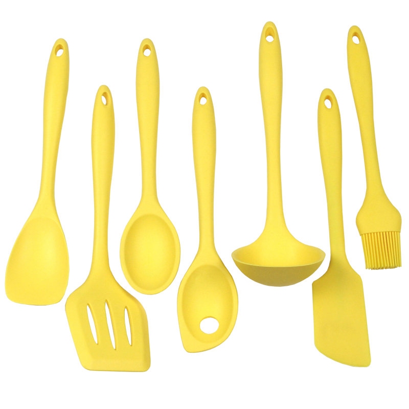 Chef Craft 7 Utensil Set, Yellow