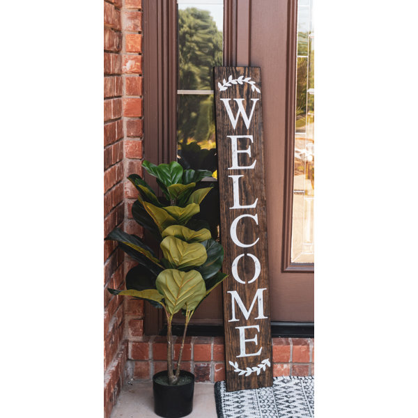 Buy Home Sweet Home Sign For Front Door Metal Wood Canvas Rustic
