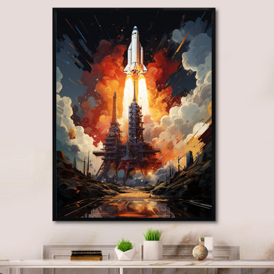 " Rocketship Cosmic Ascent I "