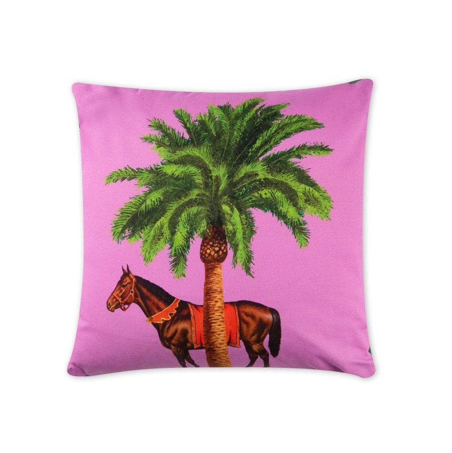 Excelsa cushion Le Cirque Du Marrakech cotton 45x16x45 cm