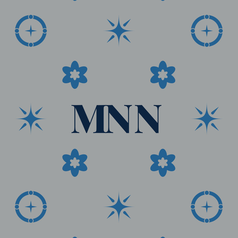 Coussin en polyester filé Minnesota , Vert / blanc / bleu marine / bleu, Rectangulaire H 14 po x l 20 po