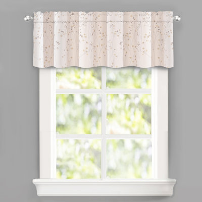 Hutchcraft Floral Tailored Window Valance