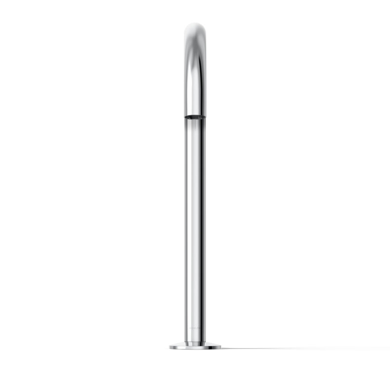 Bec de lavabo de salle de bain Composants ™, Chrome poli