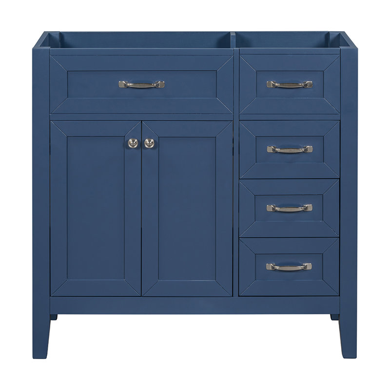 Base de meuble-lavabo simple 35,51 Nadaja seulement, Argent, Bleu