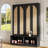 Widen Hall Tree With 4 Rattan Doors, Versatile 4-In-1 Seating Bench With 6 Hooks, Mid-Century Entryway Shoe Cabinet With Adjustable Shelf For Living Room-120876444