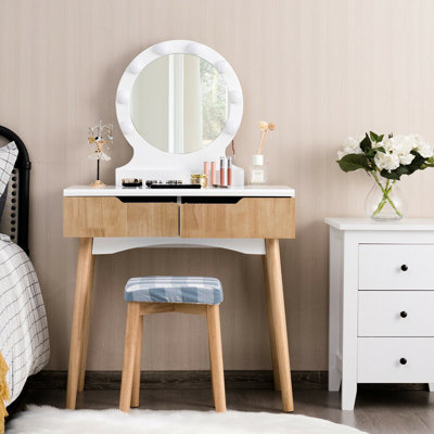 Dressing Table with Mirror